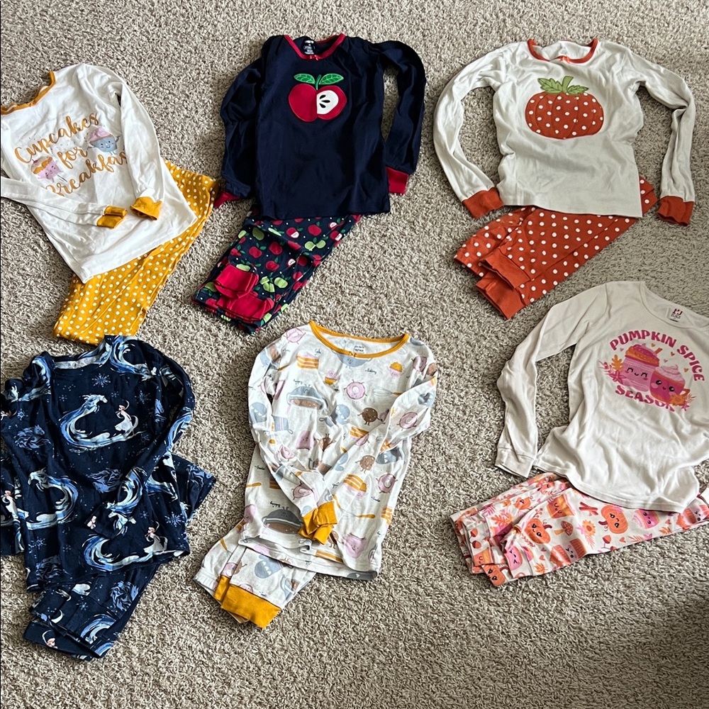 Girls size 14 pajama lot